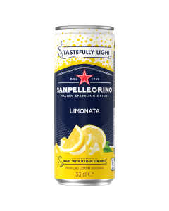 San Pellegrino Limonata Sleek Cans