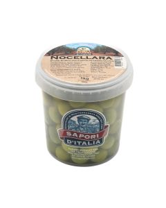 Sapori D'Italia Nocellara Olives with Stone (Tub)